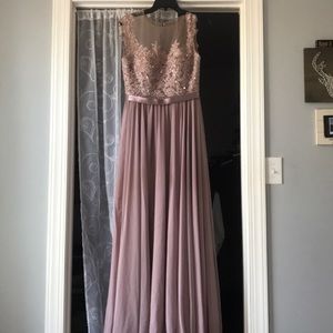 Beautiful prom dress worn once!